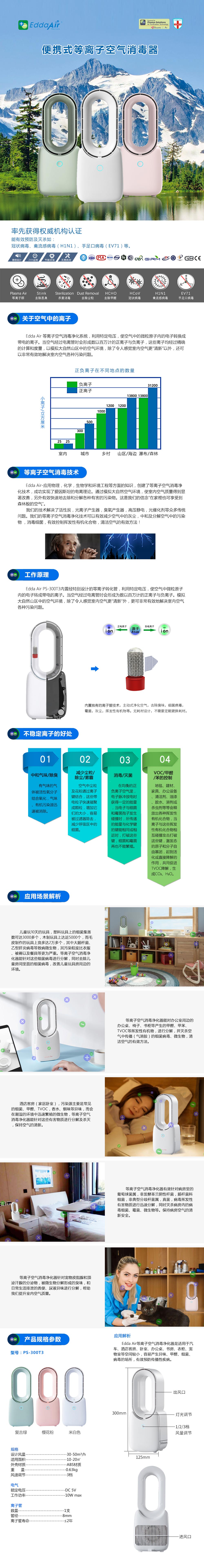 便携式空气消毒机