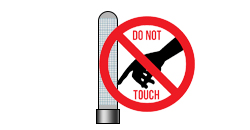 Is it dangerous to touch the ionization tube during system o